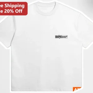 DJ MADOUT Official Merch Tee Minimalist Logo Graphic T-Shirt for DJs and Music Producers available at our Los Angeles warehouse