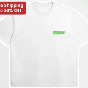 DJ Maffet Neon Lightning Logo Tee EDM Rave Music Festival Shirt available at our Los Angeles warehouse