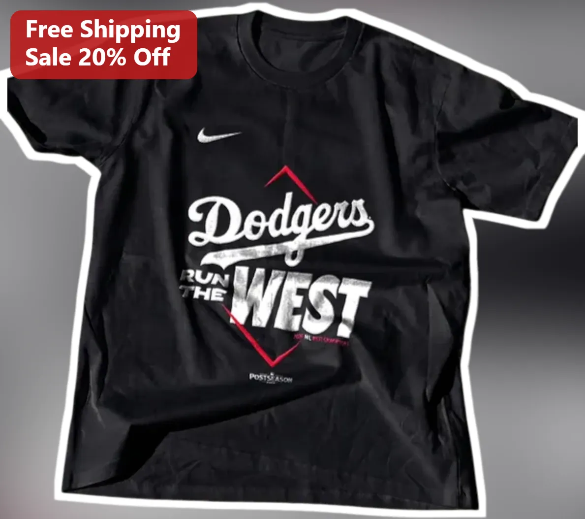 Dodgers Run The West Graphic Tee Los Angeles Baseball Fan Ap — Los Angeles Dodgers Run The West Graphic Tee Los Angeles Baseball Fan Apparel available at our Los Angeles warehouse