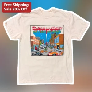 Don't Tell Me This Town Ain't Got No Heart Small Town Pride Graphic Tee available at our Los Angeles warehouse