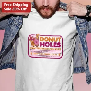 Donut Holes Unauthorized Fan Club Princess Donut Tee available at our Los Angeles warehouse