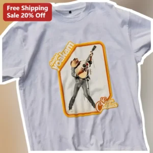 Dwight Yoakam Guitars Cadillacs Vintage Country Music Graphic Tee for Fans available at our Los Angeles warehouse