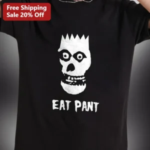 EAT PANT Tee Bart Simpson Inspired Meme Graphic Shirt for Men Women available at our Los Angeles warehouse