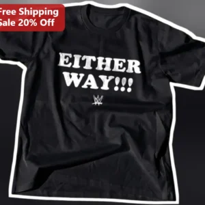 Either Way WWE Graphic Tee for Wrestling Fans available at our Los Angeles warehouse