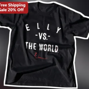 Elly Vs The World Elly De La Cruz Signature Graphic Tee Baseball Fan Gift available at our Los Angeles warehouse