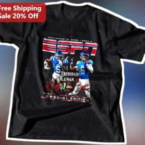 ESPN Special Edition Football Fan Tee Commemorative Sports Memorabilia Gift for Men Women available at our Los Angeles warehouse
