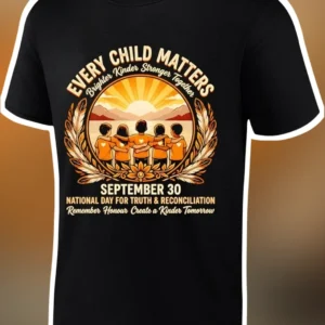 Every Child Matters Orange Shirt Day Tee National Day For Truth And Reconciliation September 30 available at our Los Angeles warehouse