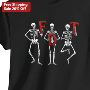FDT Tee Anti Trump Skeleton Graphic T-Shirt Funny Political Protest Gift for Men Women available at our Los Angeles warehouse