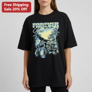 FOREVER CRUISE CRUISING Tee Tee available at our Los Angeles warehouse