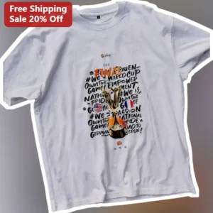 Frauen-Weltmeister Road to Berlin Germany Women Soccer Empowerment Tee available at our Los Angeles warehouse