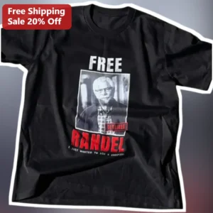 Free Randel Detained I Just Wanted To Ask A Question Graphic Tee available at our Los Angeles warehouse
