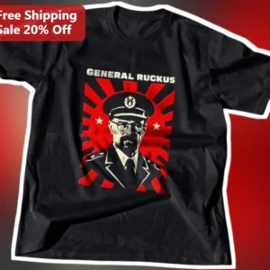 General Ruckus Walter White Tee Breaking Bad Fan Gift available at our Los Angeles warehouse
