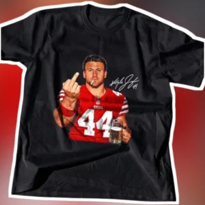 George Kittle Tee NFL San Francisco 49ers Fan Shirt Funny Edgy Graphic Apparel available at our Los Angeles warehouse