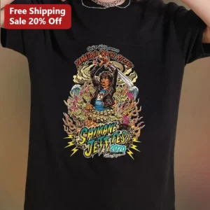 Guitar Wolf Presents Yamatano Orochi Rising Shimane Jett Fes 2020 Tee available at our Los Angeles warehouse