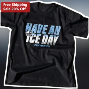 Have An Ice Day Zamboni Tee Funny Winter Skating Gift For Rink Crew available at our Los Angeles warehouse