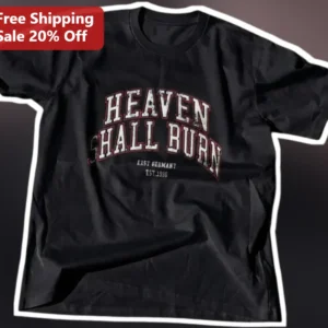 Heaven Shall Burn East Germany Est 1996 Distressed Metalcore Graphic Tee available at our Los Angeles warehouse