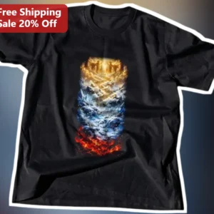 Heaven Water Hell Graphic Tee Christian Spiritual Warfare Shirt available at our Los Angeles warehouse