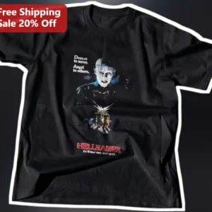 Hellraiser Demon To Some Angel To Others Quote Pinhead Graphic Tee available at our Los Angeles warehouse
