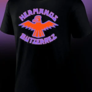 Hermanos Gutierrez Vintage Eagle Graphic Tee Hispanic Heritage Family Gift available at our Los Angeles warehouse