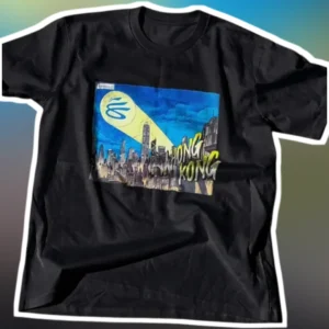 Hong Kong Skyline Graphic Tee Urban Streetwear Travel Souvenir Shirt available at our Los Angeles warehouse