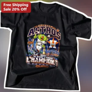 Houston Astros 2026 AL West Division Champions Built Different Tee available at our Los Angeles warehouse