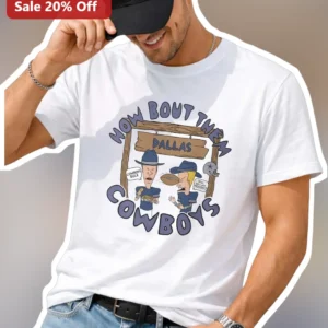 How Bout Them Cowboys Vintage Dallas Football Fan Graphic Tee available at our Los Angeles warehouse