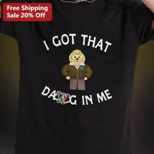 I Got That Dawg In Me Funny Terrier Dog Graphic Tee available at our Los Angeles warehouse