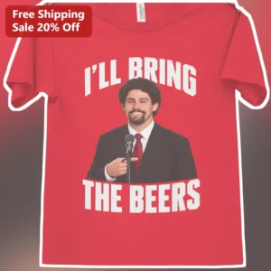 I'll Bring The Beers Josh Shapiro Meme Graphic Tee Funny Political Humor Gift available at our Los Angeles warehouse