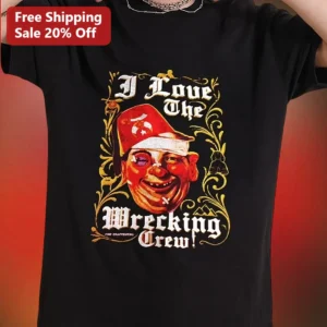 I Love The Wrecking Crew Tee Vintage Los Angeles Session Musicians Graphic Shirt available at our Los Angeles warehouse