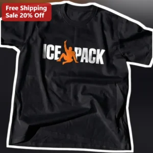 Ice Pack Hockey Player Graphic Tee Funny Sports Apparel Gift for Men available at our Los Angeles warehouse