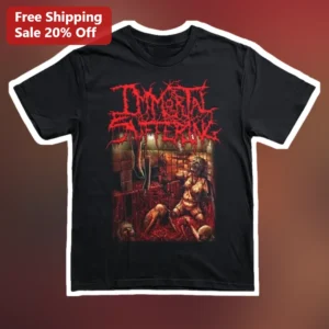 Imminent Extinction Horror Graphic Tee Death Metal Gore Art Shirt available at our Los Angeles warehouse