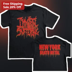 Immortal Suffering New York Brutal Death Metal Tee available at our Los Angeles warehouse