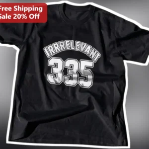 IRRRELEVANT Tee Vintage Distressed Graphic T-Shirt available at our Los Angeles warehouse