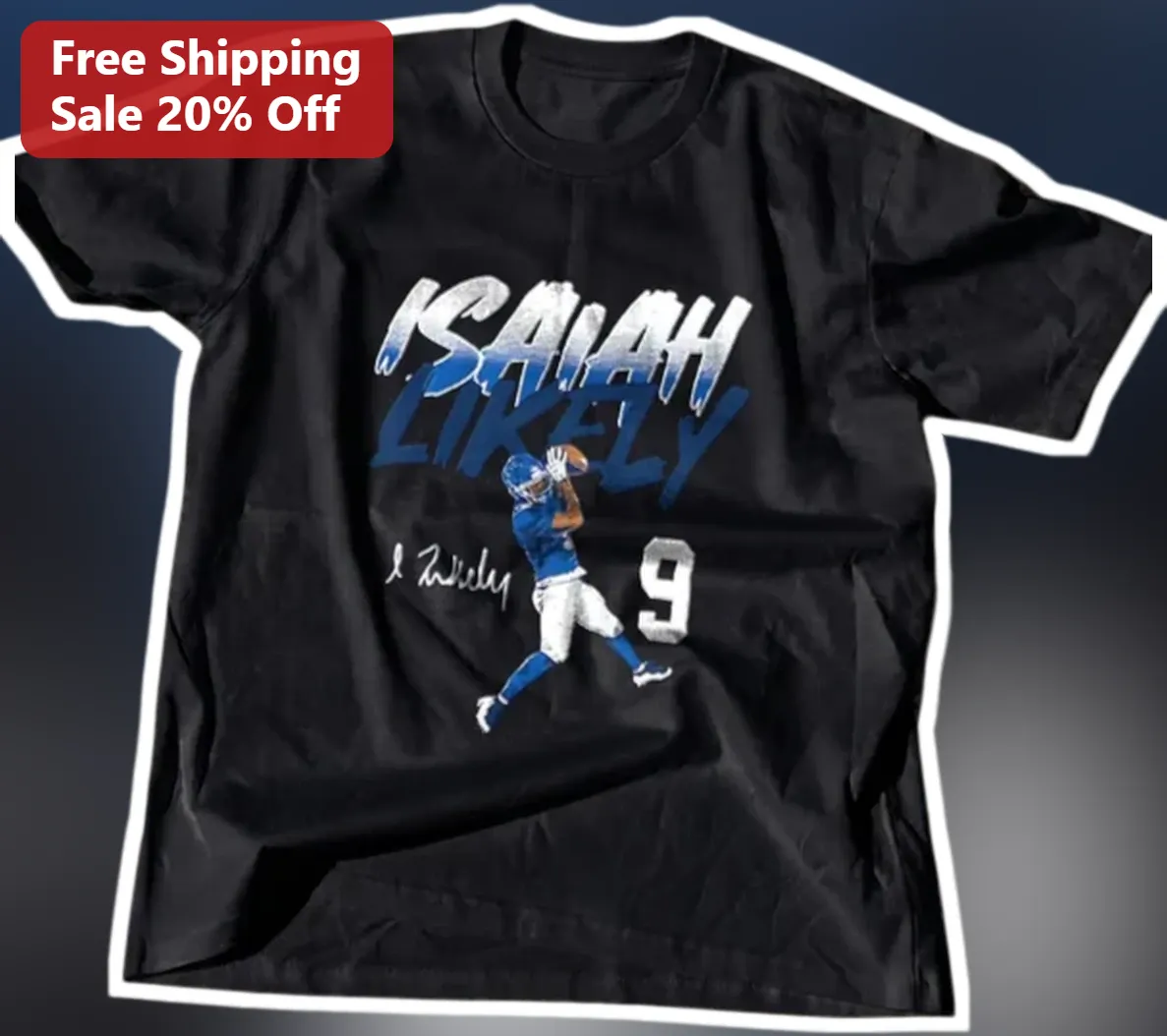Isaiah Likely Tee Vintage Football Player Catching Ball Graphic Shirt NFL Fan Gift available at our Los Angeles warehouse