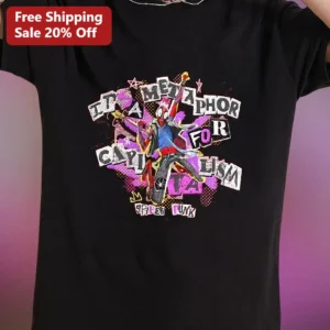 It's A Metaphor For Capitalism Spider Punk Graphic Tee Anti-Capitalist Satire Shirt available at our Los Angeles warehouse