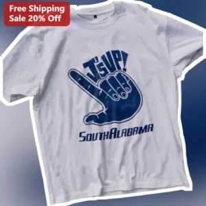 It's Up South Alabama Jaguars Tee University of South Alabama Fan Shirt available at our Los Angeles warehouse