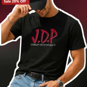 J.D.P. Straight Outta Double-A Tee Josue De Paula Baseball Fan Gift available at our Los Angeles warehouse