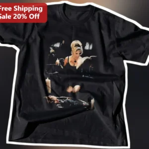 Jessica Nigri Gothic Witch Reading Book Candle Graphic Tee Black available at our Los Angeles warehouse