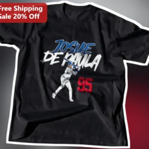 Josue De Paula Dodgers Top Prospect Baseball Fan Gear Tee available at our Los Angeles warehouse