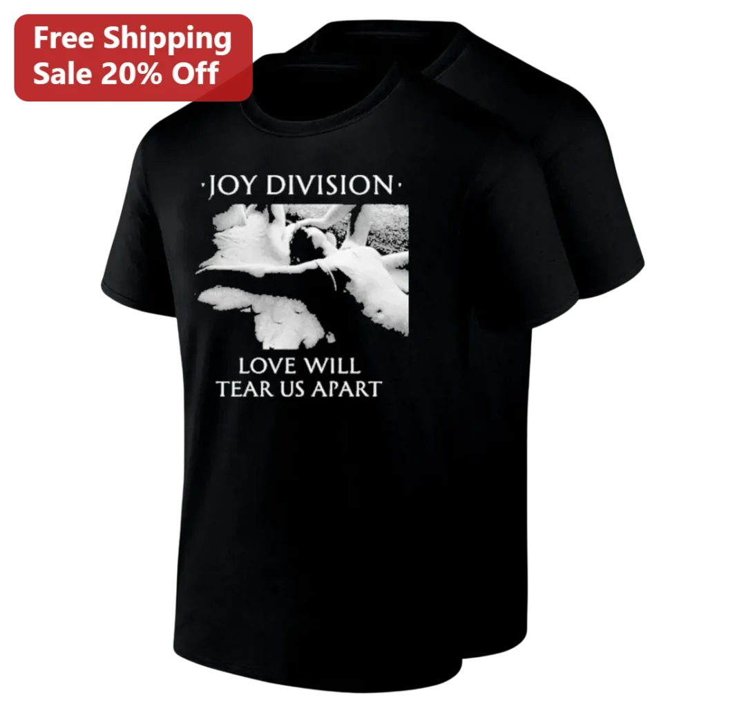 Joy Division Love Will Tear Us Apart Tee, Vintage Post-Punk — Los Angeles Joy Division Love Will Tear Us Apart Tee, Vintage Post-Punk Band Graphic Shirt Gift for Alternative available at our Los Angeles warehouse