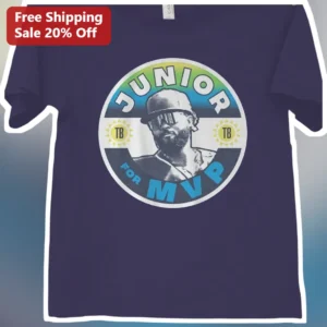Junior For MVP Junior Caminero Tampa Bay Rays Graphic Tee Baseball Fan Gift available at our Los Angeles warehouse