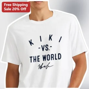Kiki Vs The World Graphic Tee for Anime Fans available at our Los Angeles warehouse
