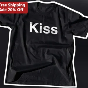 Kiss Band Vintage Distressed Graphic Tee for Men Women Rock Concert Merch available at our Los Angeles warehouse