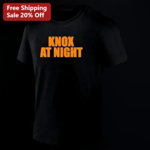 Knox At Night Tee Knoxville Tennessee City Pride Graphic T-Shirt Gift for Men Women Nightlife Fans available at our Los Angeles warehouse