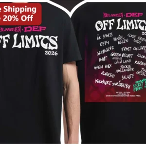 KulaWeen x Def Off Limits Tee Suwannee Hulaween EDM Festival Merch Graphic T-Shirt available at our Los Angeles warehouse