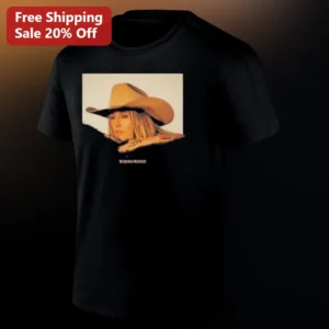 Lainey Wilson Whirlwind Album Graphic Tee, Country Music Concert Shirt, Western Portrait Gift for Co available at our Los Angeles warehouse