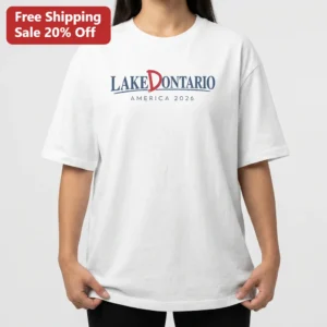 LakeDontario America 2026 Tee Tee available at our Los Angeles warehouse