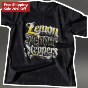 Lemon Pepper Steppers Graphic Tee Retro Dance Crew Shirt for Dancers available at our Los Angeles warehouse