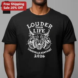 Louder Than Life 2026 Louisville Kentucky Festival Tee Gift for Rock and Metal Music Fans available at our Los Angeles warehouse