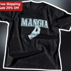 Mangia Vintage Italian Foodie Graphic Tee for Men Women Pasta Lovers Gift available at our Los Angeles warehouse